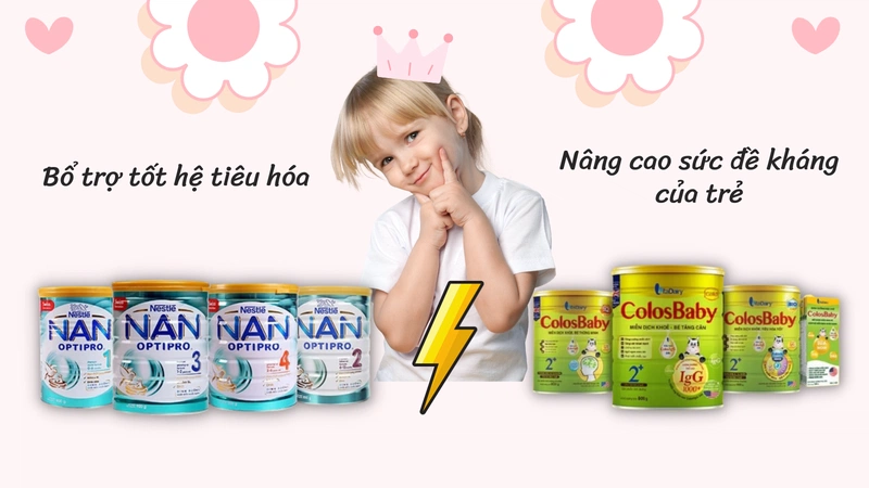 So sánh sữa Nan và Colosbaby - Nên cho bé dùng loại nào 3