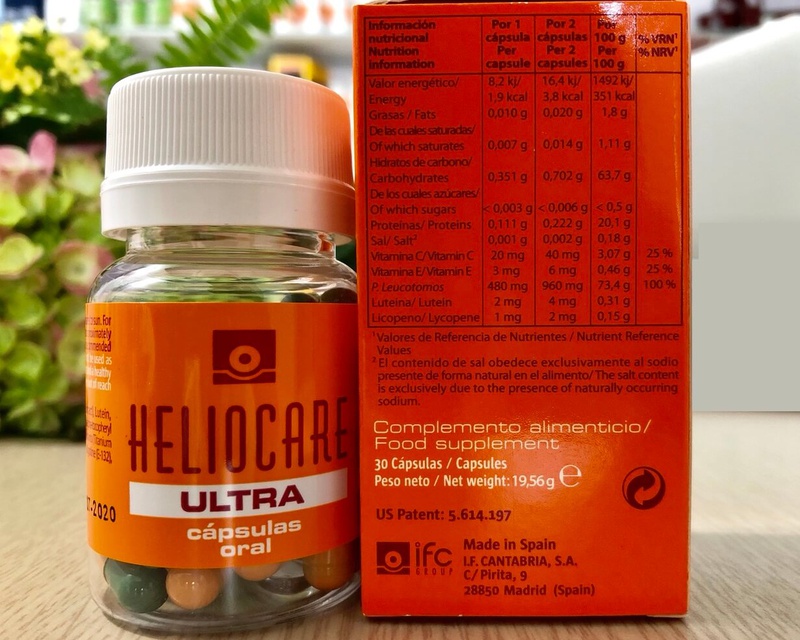 So sánh viên uống chống nắng Murad và Heliocare1