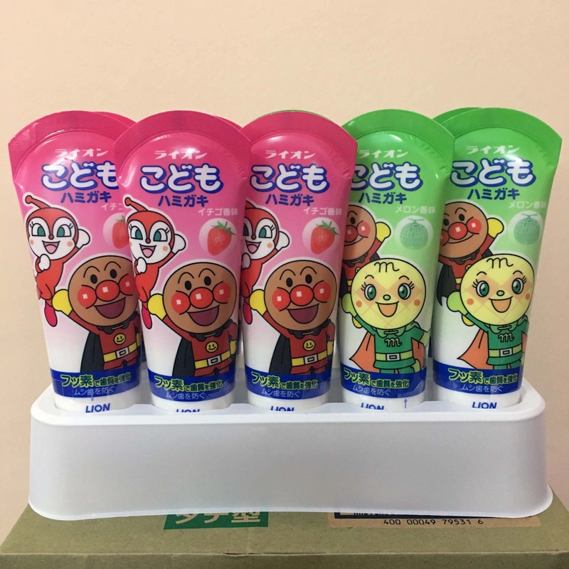 Sử dụng kem đánh răng loại nào cho bé - Kem đánh răng Lion