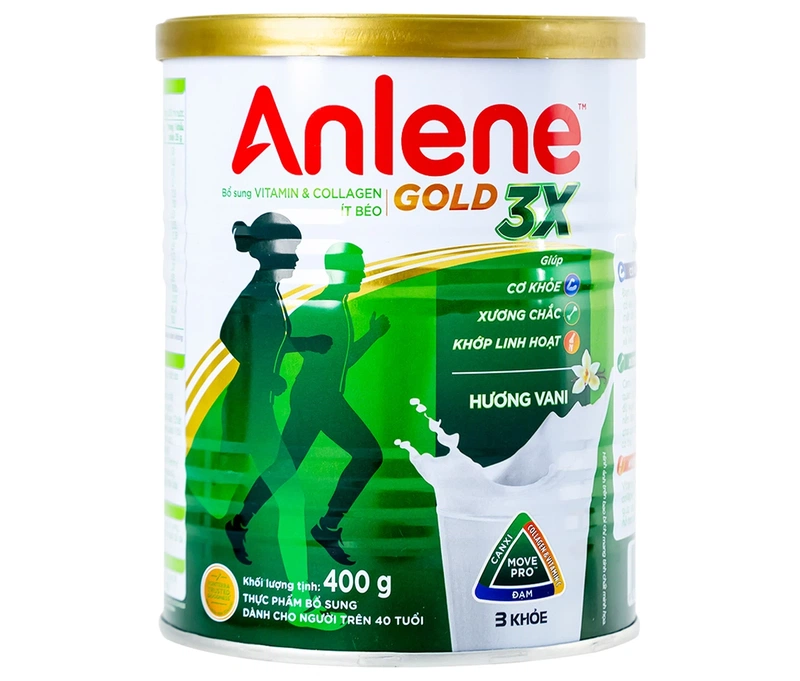 Sữa Anlene Gold 3X 400g
