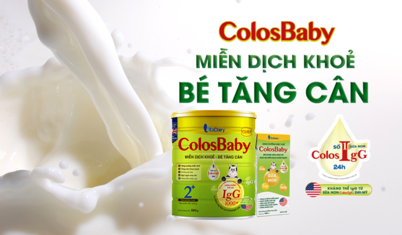 Thông tin thương hiệu sữa Colosbaby