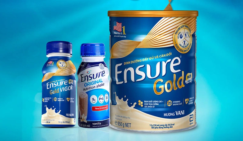 sữa ensure và ensure gold khác nhau như thế nào? 2