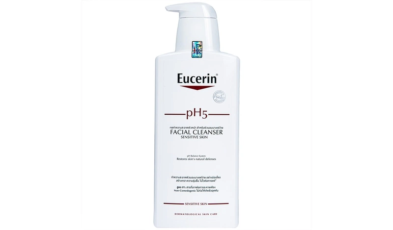 Eucerin pH5 Facial Cleanser là dòng sản phẩm không chứa xà phòng và chất tạo màu nên rất an toàn và dịu nhẹ cho da