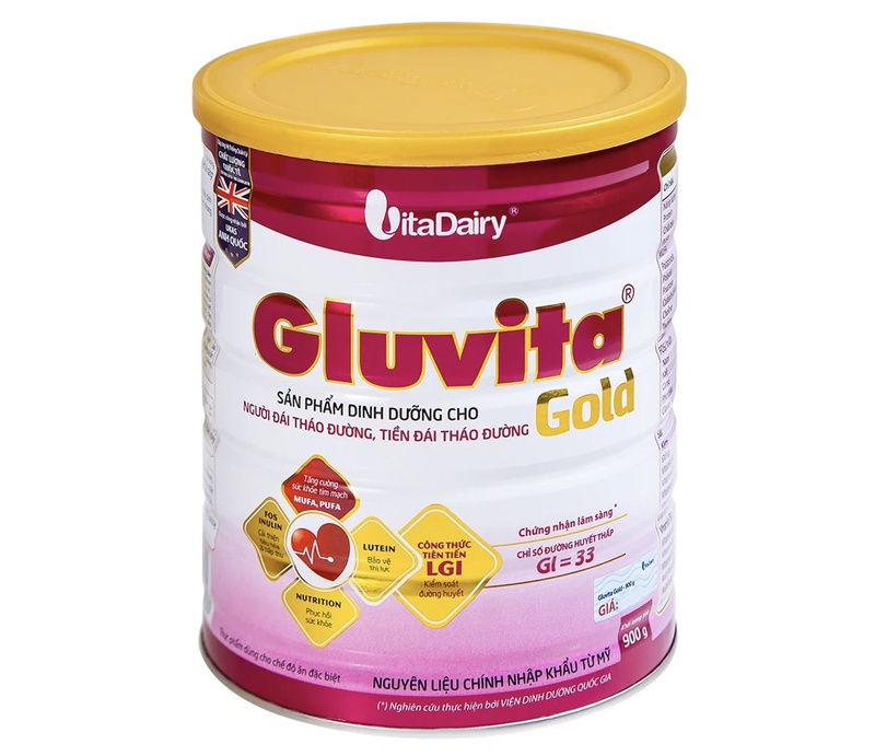 Sữa VitaDairy Gluvita Gold 900 gram