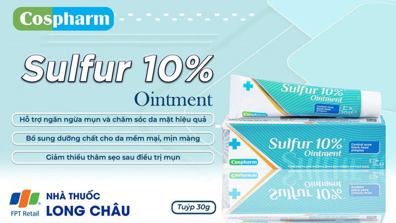 Kem Sulfur 10% Ointment Cospharm 2