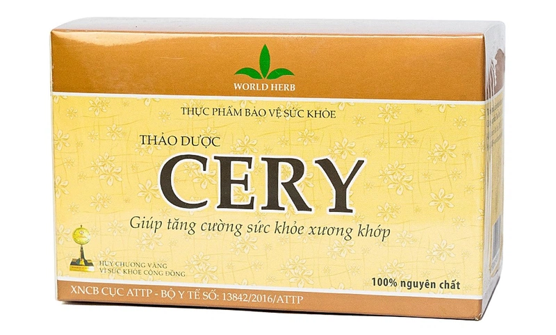 Bột Thảo Dược Cery World Herb tăng cường sức khỏe xương khớp