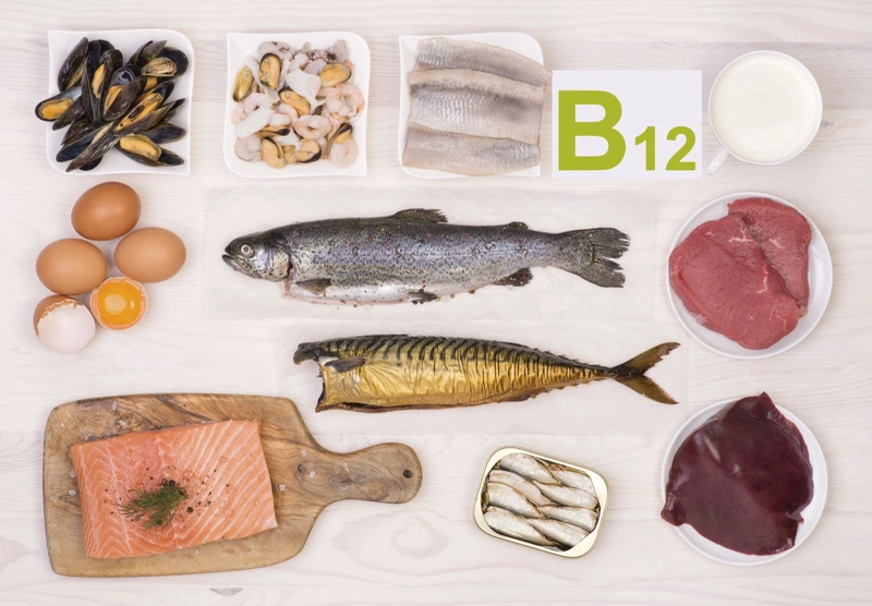 Các thực phẩm chứa vitamin B12 mà người thiếu hồng cầu cần