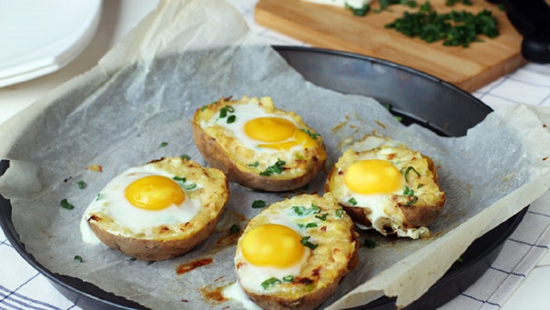 Thực đơn low carb cho dân văn phòng với các món được chế biến từ trứng1