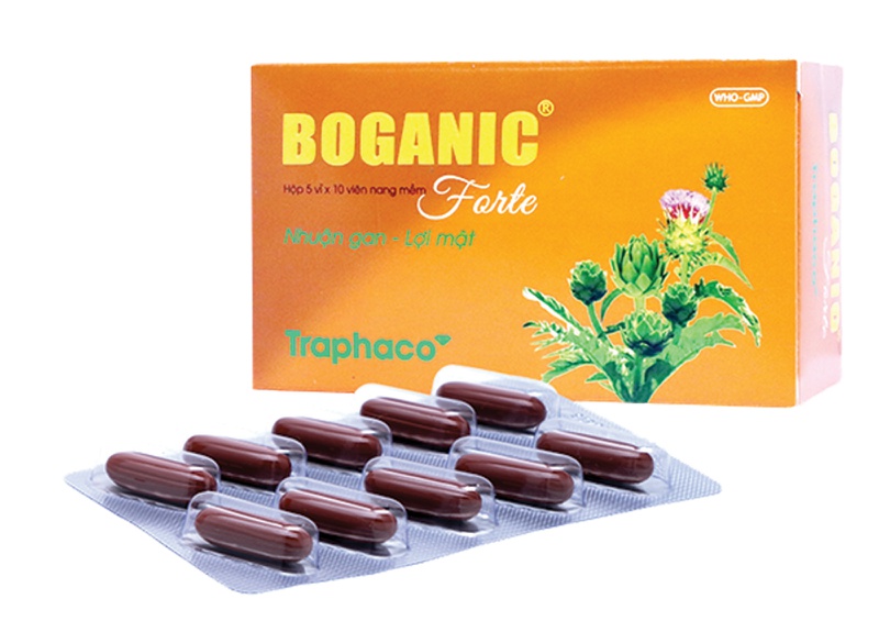 Thuốc Boganic giúp tăng cường chức năng gan