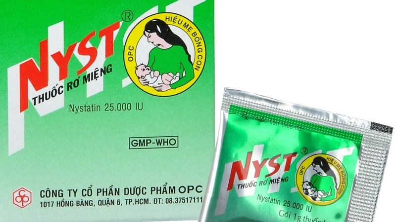 Thuốc rơ lưỡi cho trẻ sơ sinh Nyst có trị được tưa lưỡi? 2