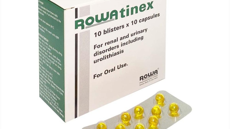 Thuốc chữa sỏi mật Rowatinex có tác dụng gì 1