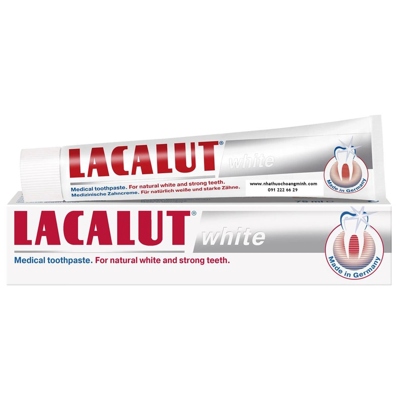 Kem đánh răng Lacalut White