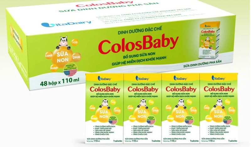 Thành phần chính của sữa Colosbaby