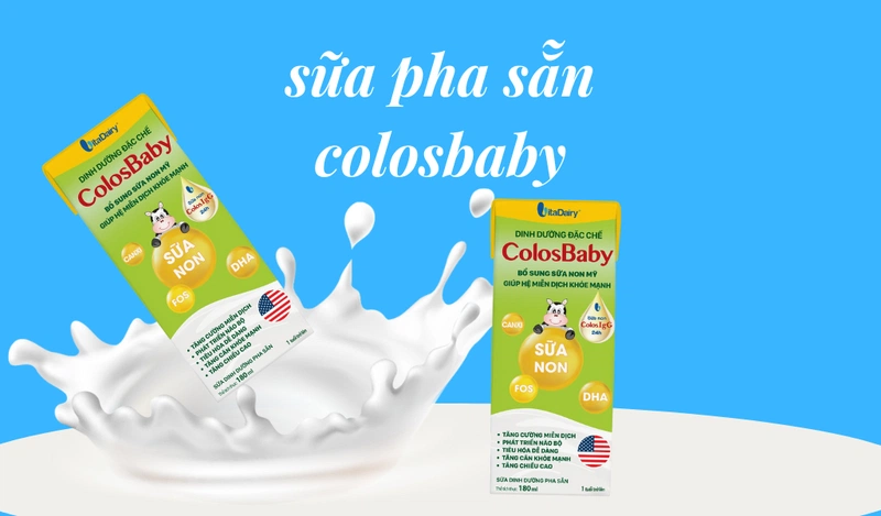 Sữa pha sẵn Colosbaby có mấy loại?