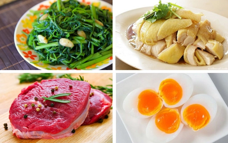 Những thực phẩm cần nên kiêng để mũi thực hồi tốt khi nâng