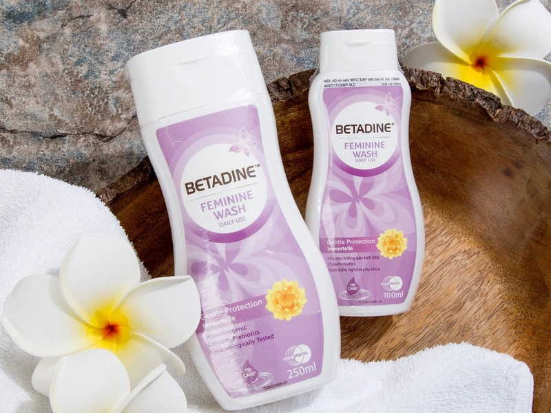 Betadine Gentle Protection là thương hiệu dung dịch vệ sinh trị ngứa vùng kín có nguồn gốc từ Thái Lan