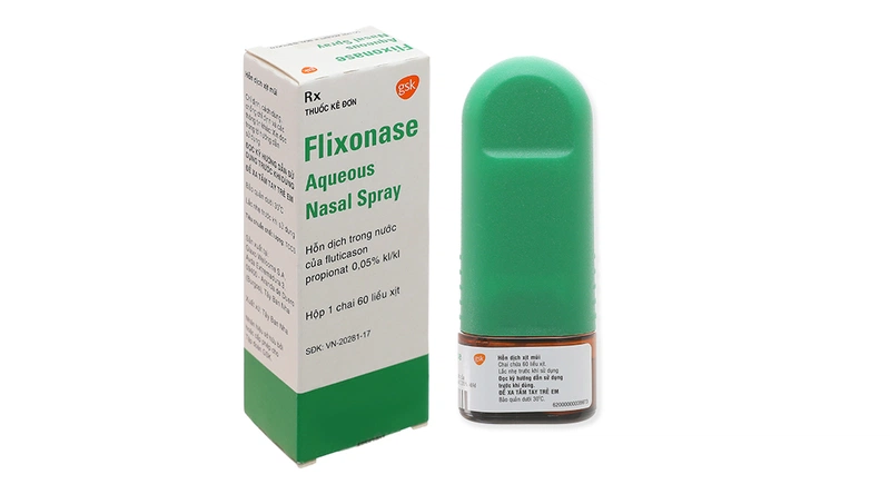 thuốc xịt viêm mũi dị ứng Flixonase
