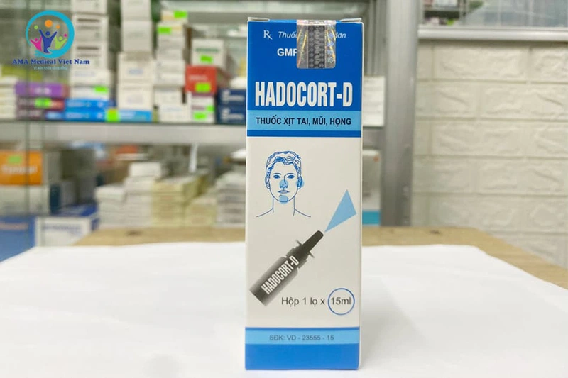 thuốc xịt viêm mũi dị ứng Hadocort D