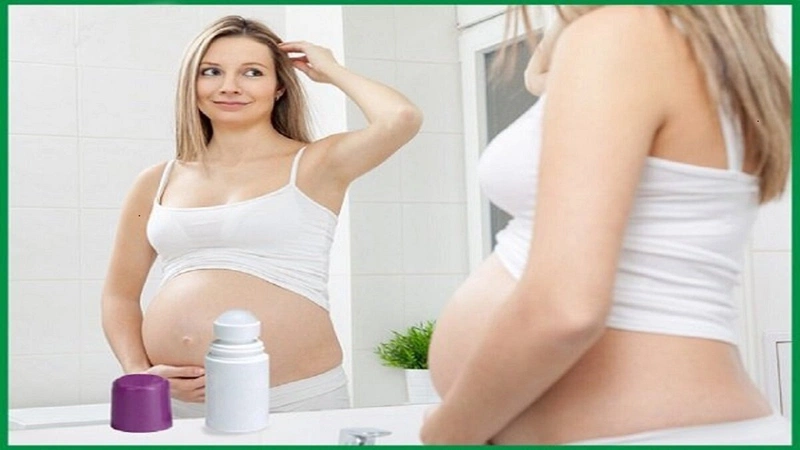 Mẹ mang thai và cho con bú cần lựa chọn sản phẩm lăn khử mùi cho bà bầu an toàn
