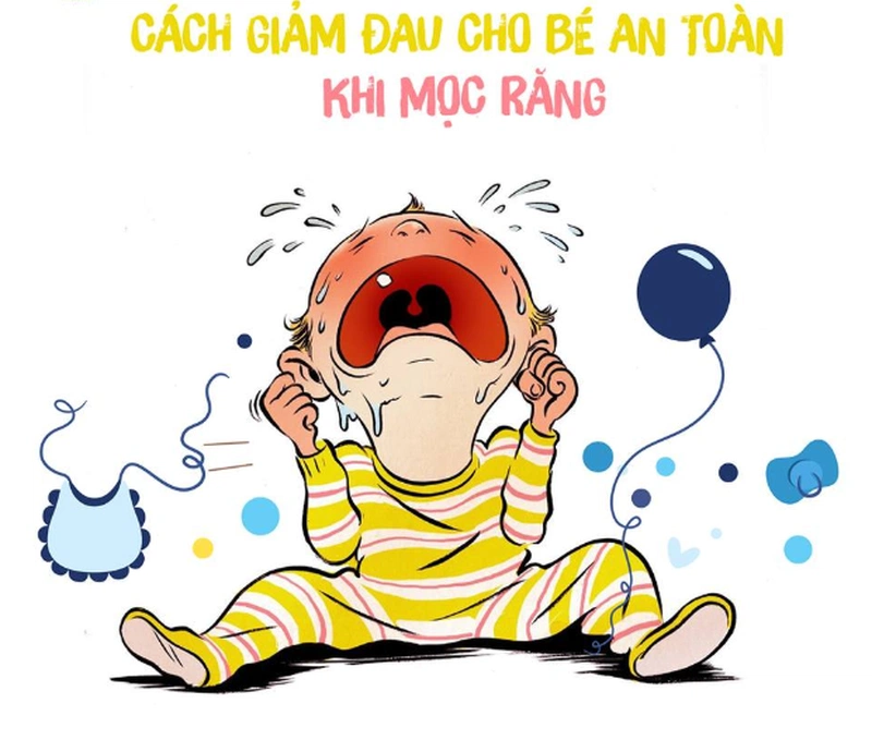 Top 3 những cách giảm đau cho trẻ mọc răng hiệu quả