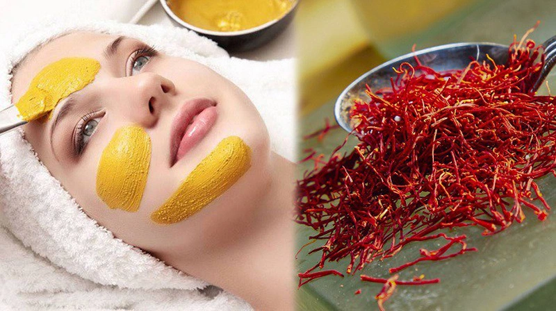 Nhụy hoa nghệ tây có thể khiến da mặt có màu vàng