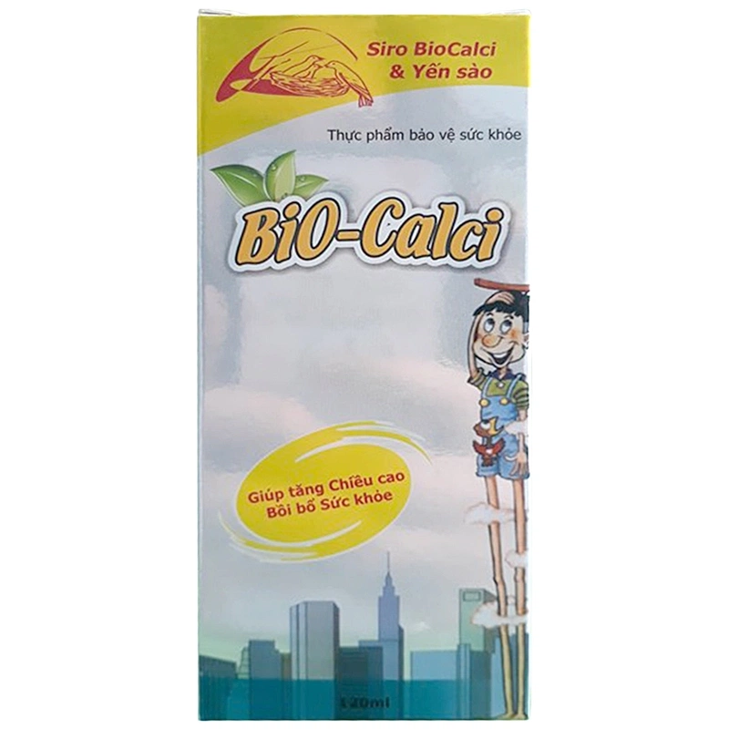 Siro Bio-Calci Good Health hỗ trợ tăng chiều cao trẻ em