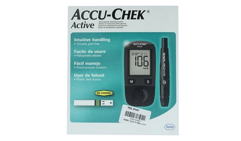 Máy đo đường huyết cá nhân Accuchek Active