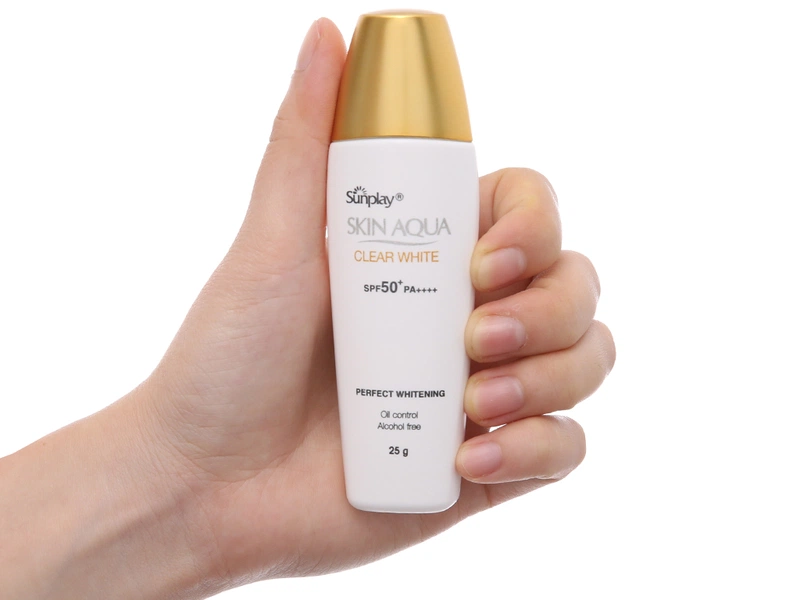 Top 6 kem chống nắng không cồn không paraben an toàn cho da 1