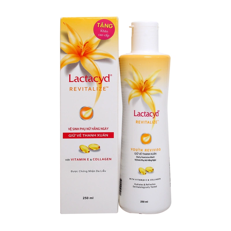 Dung dịch vệ sinh phụ nữ được tin dùng - Lactacyd Revitalize