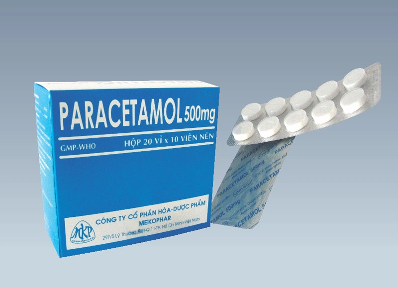 Paracetamol là một trong những thuốc hạ sốt được nhiều người sử dụng.