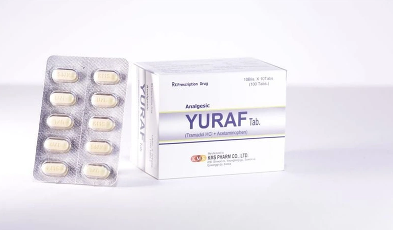 Yuraf dùng để giảm đau nhẹ và hạ sốt.
