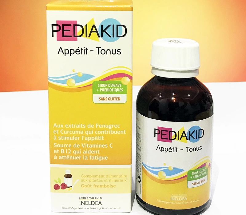Pediakid Appetit Tonus - thuốc bổ cho trẻ còi xương biếng ăn tốt nhất hiện nay