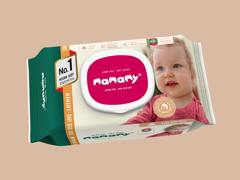 Khăn ướt cho trẻ sơ sinh Mamamy