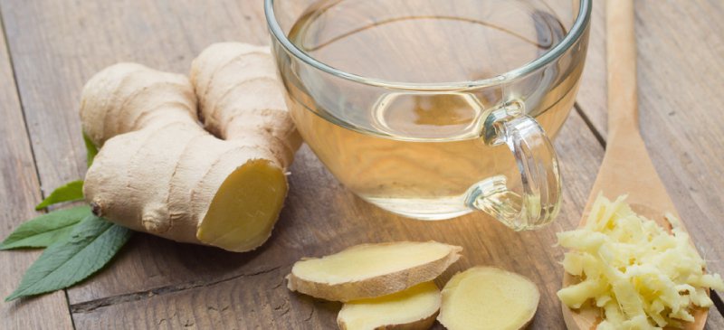 Mẹo chữa bệnh trào ngược dạ dày uống trà gừng 3
