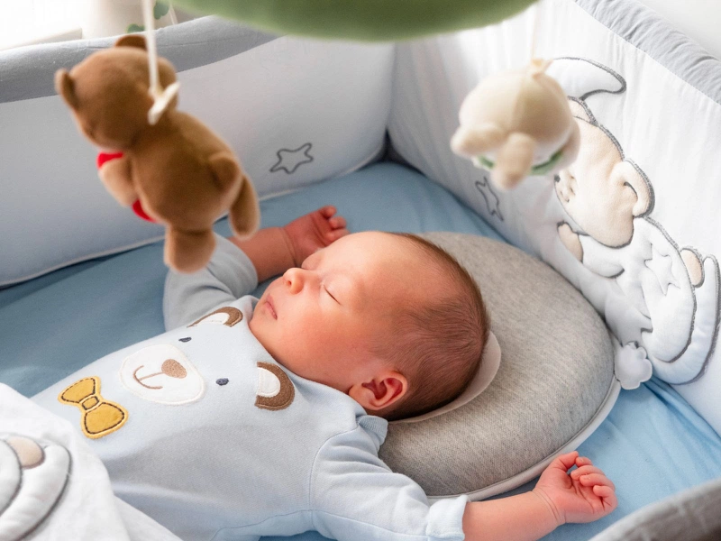 Trẻ sơ sinh bị méo đầu có nguy hiểm không?