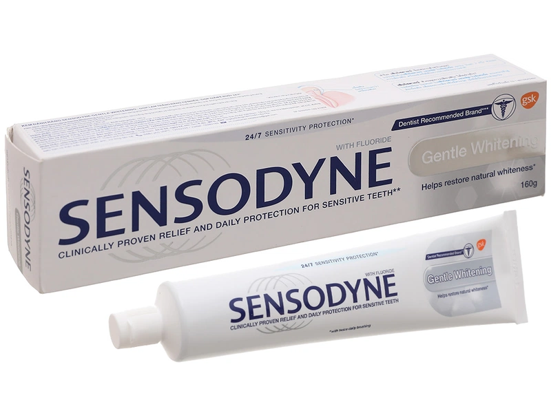Kem đánh răng Sensodyne Gentle Whitening