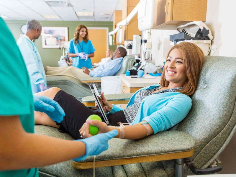 trước khi hiến máu cần làm gì 2