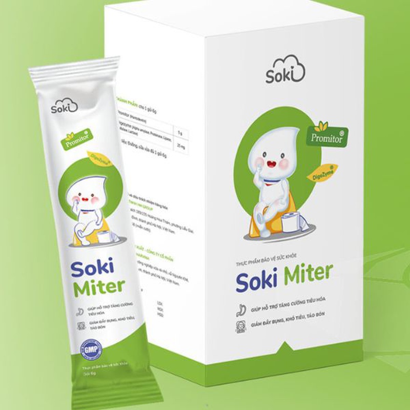 Vì sao nên dùng bột hòa tan Soki Miter cho trẻ bị khó tiêu, táo bón? 2