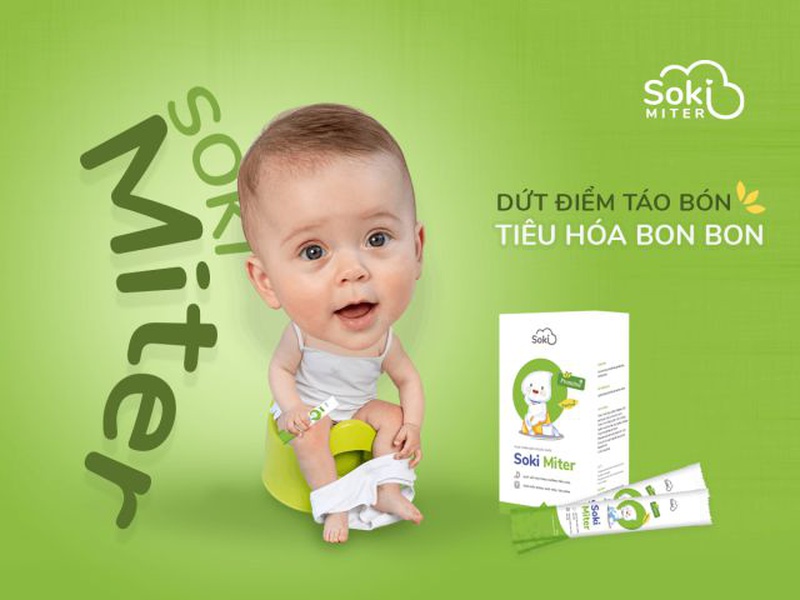 Vì sao nên dùng bột hòa tan Soki Miter cho trẻ bị khó tiêu, táo bón? 3