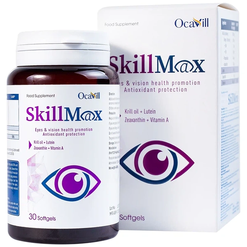 Viên uống hỗ trợ thị lực Skillmax Ocavill (30 viên) 1