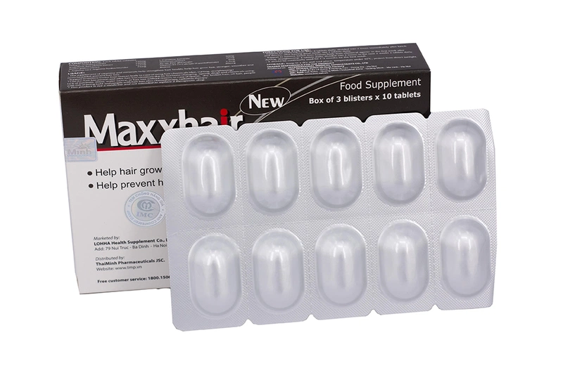 Viên uống mọc tóc Maxxhair giá bao nhiêu 3