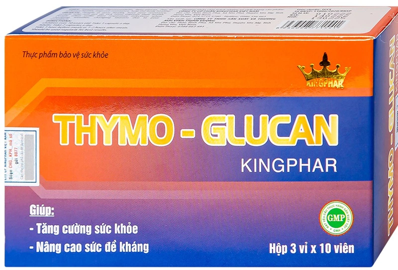 Viên Uống Thymo-Glucan Kingphar Nâng Cao Sức Đề Kháng