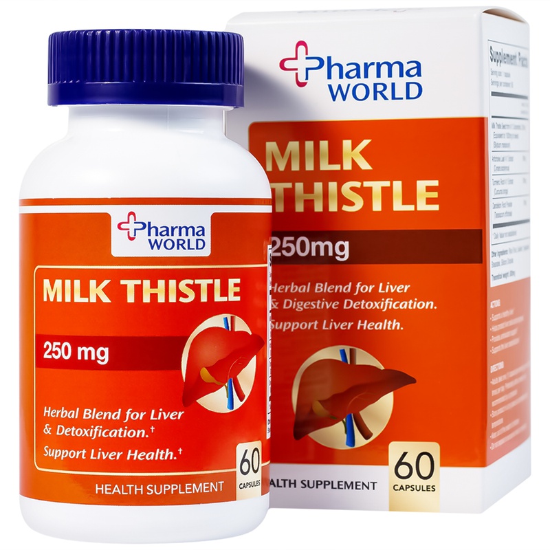 Viên uống Pharmaworld Milk Thistle