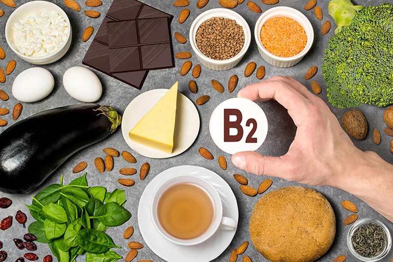Vitamin B2 có nhiều trong thực phẩm
