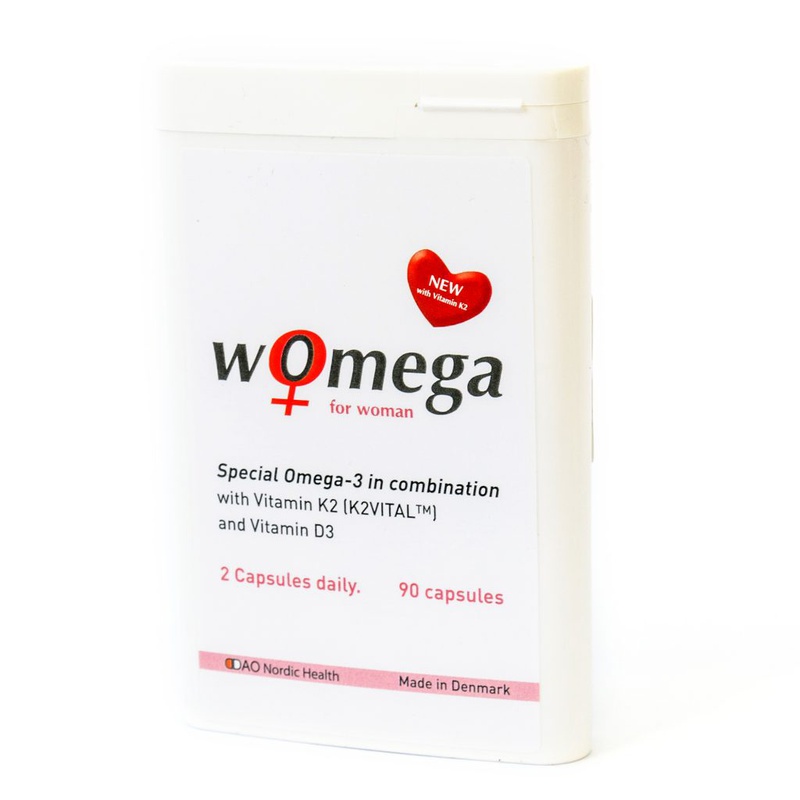 Womega for  woman - Phòng bệnh mạch vành hiệu quả ở nữ giới