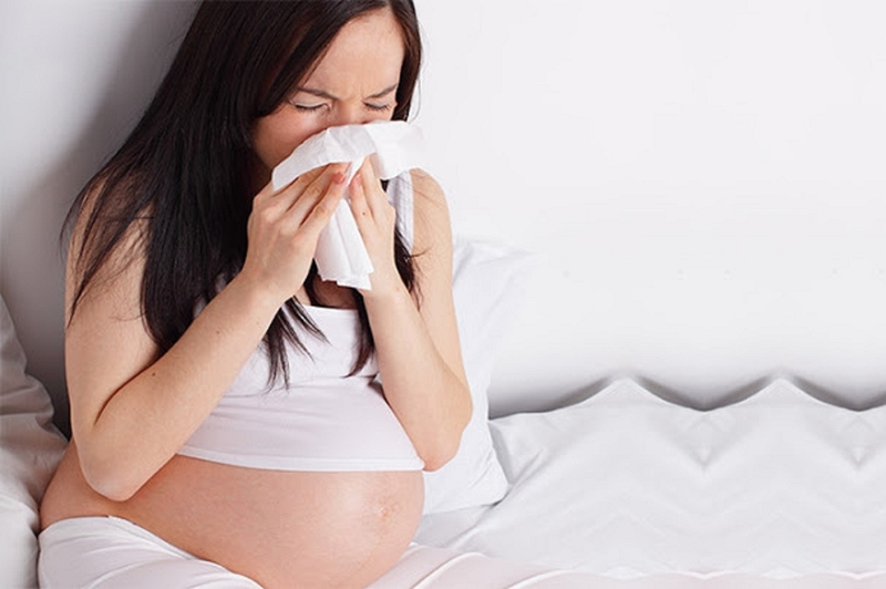 Giải đáp thắc mắc có nên xông trị cảm cúm cho bà bầu 3