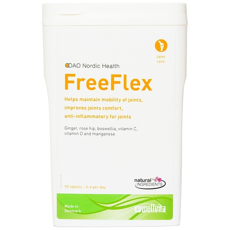Viên uống giảm đau, chống viêm khớp Free Flex DAO Nordic Health 90 viên 1