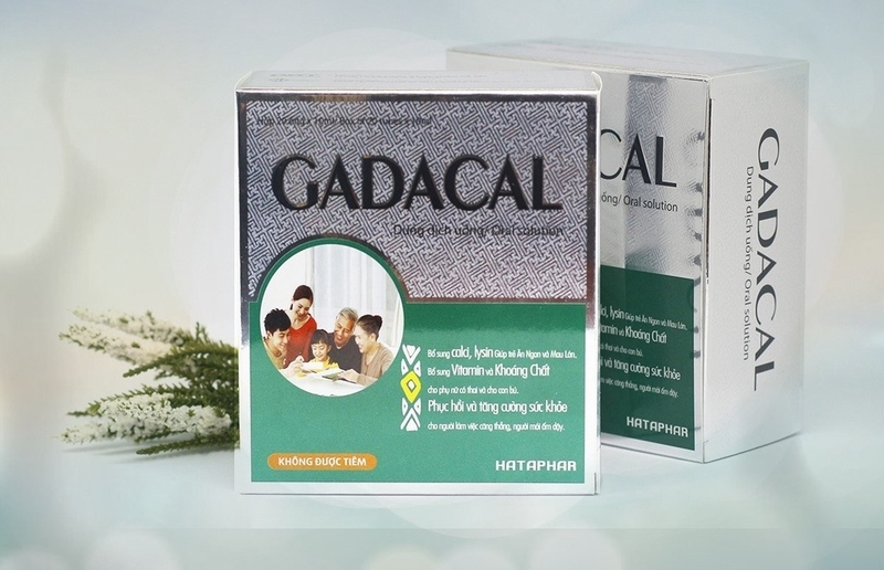 Gadacal uống trước hay sau ăn? Một số lưu ý khi sử dụng thuốc Gadacal 1