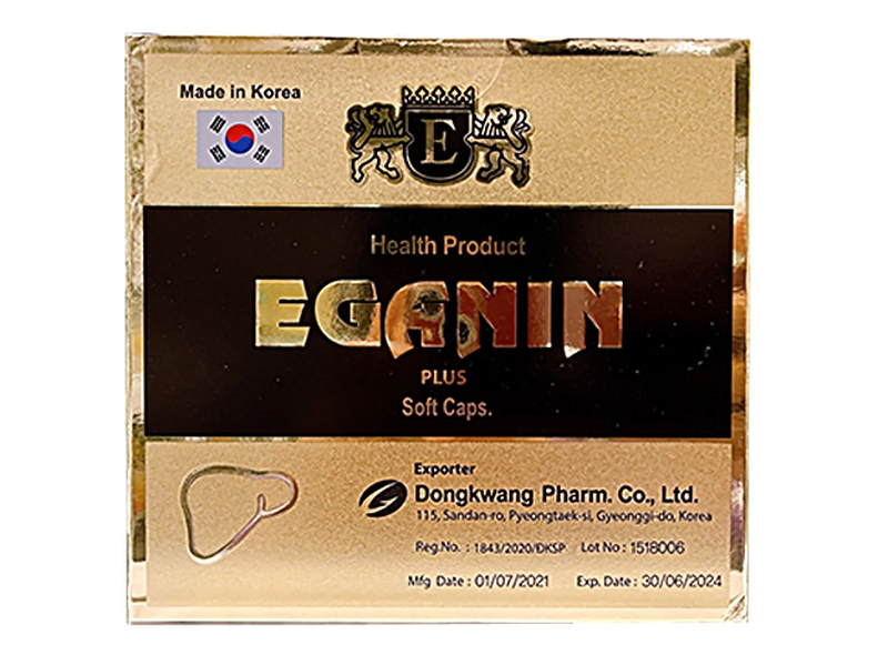 Eganin - thực phẩm chức năng hỗ trợ cải thiện chức năng gan 1