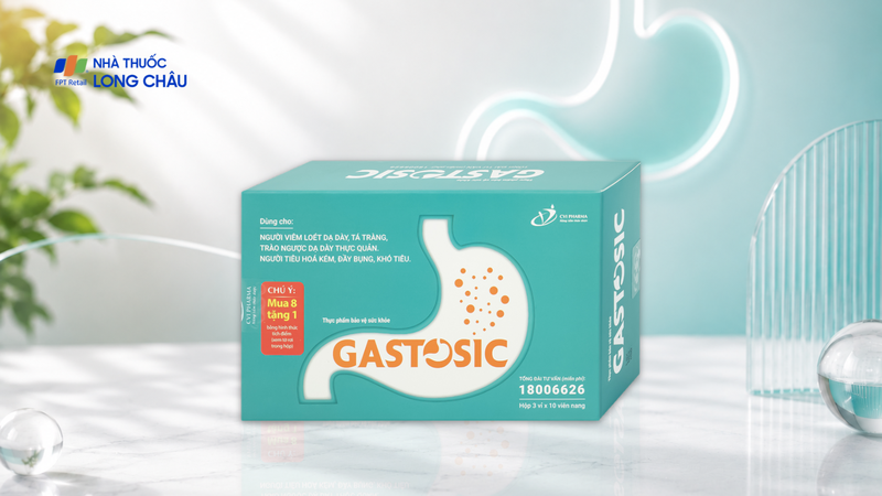 Gastosic CVI (3 vỉ x 10 viên)